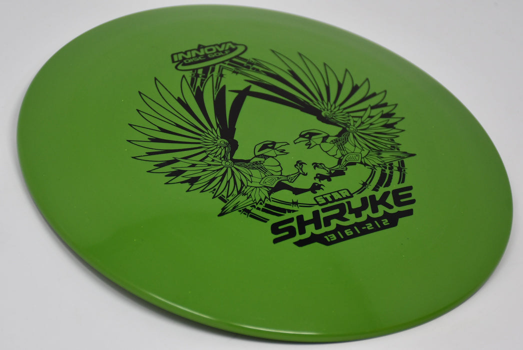 Buy Green Innova Star Shryke Distance Driver Disc Golf Disc (Frisbee Golf Disc) at Skybreed Discs Online Store