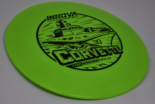 Buy Green Innova Star Corvette Distance Driver Disc Golf Disc (Frisbee Golf Disc) at Skybreed Discs Online Store