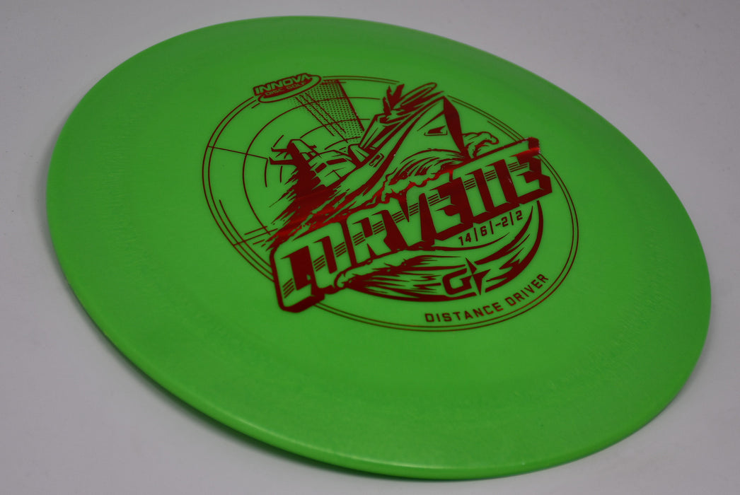 Buy Green Innova G-Star Corvette Distance Driver Disc Golf Disc (Frisbee Golf Disc) at Skybreed Discs Online Store