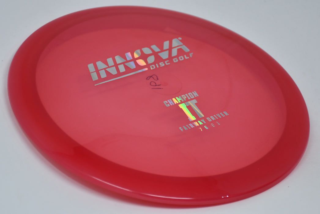 Buy Red Innova Champion IT Fairway Driver Disc Golf Disc (Frisbee Golf Disc) at Skybreed Discs Online Store