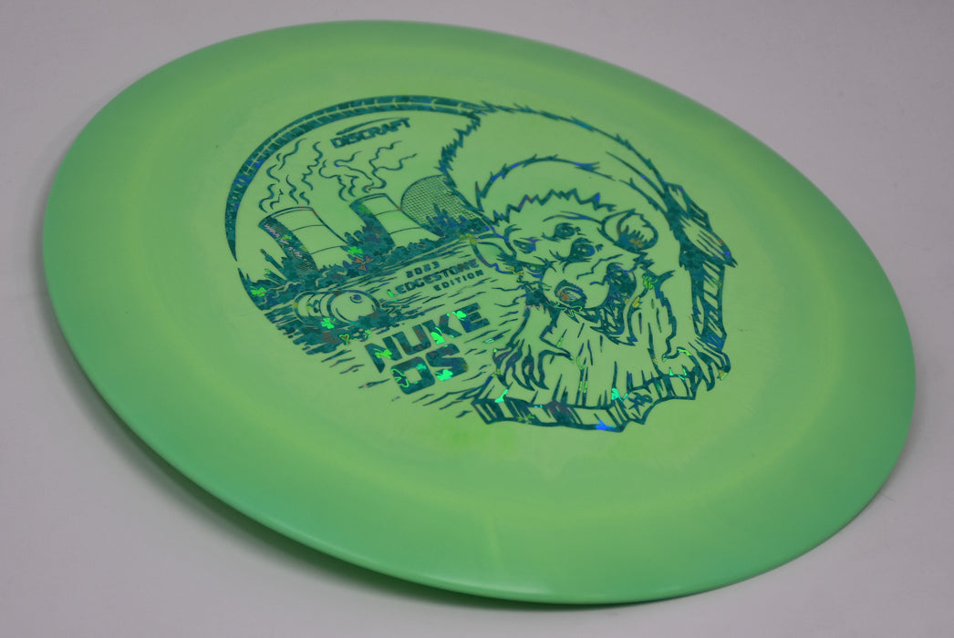 Buy Green Discraft LE ESP Lite Nuke OS Ledgestone 2023 Distance Driver Disc Golf Disc (Frisbee Golf Disc) at Skybreed Discs Online Store