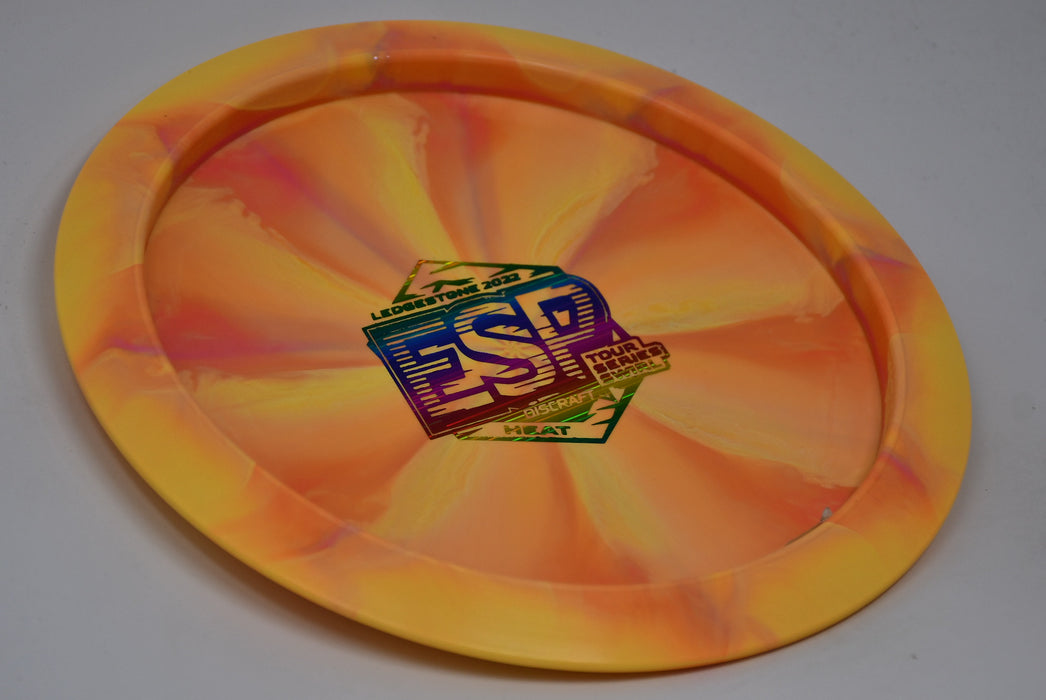 Buy Orange Discraft LE ESP Tour Series Swirl Heat Ledgestone 2022 Distance Driver Disc Golf Disc (Frisbee Golf Disc) at Skybreed Discs Online Store