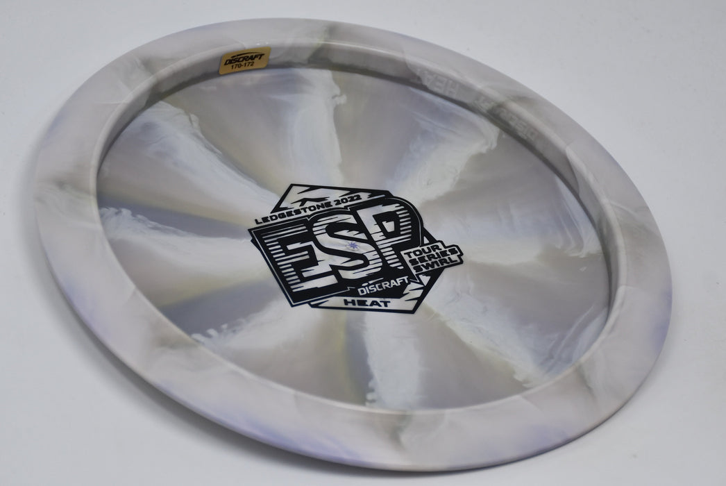 Buy Gray Discraft LE ESP Tour Series Swirl Heat Ledgestone 2022 Distance Driver Disc Golf Disc (Frisbee Golf Disc) at Skybreed Discs Online Store