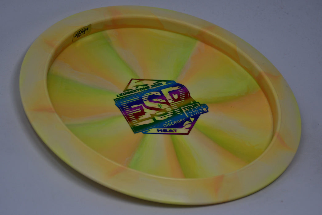 Buy Yellow Discraft LE ESP Tour Series Swirl Heat Ledgestone 2022 Distance Driver Disc Golf Disc (Frisbee Golf Disc) at Skybreed Discs Online Store