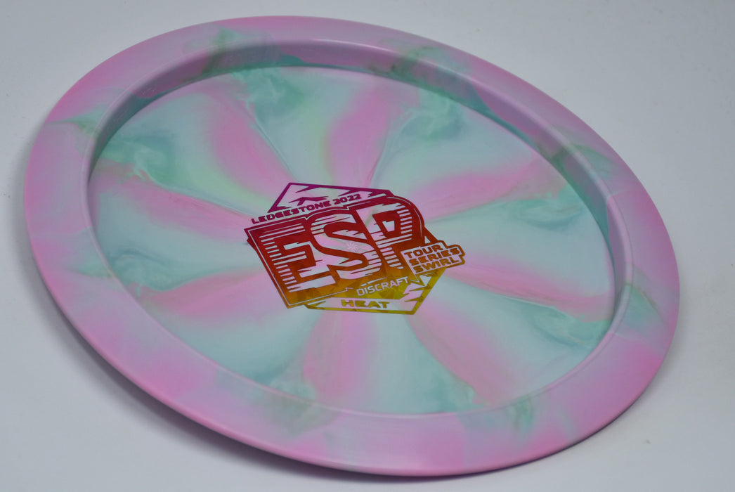 Buy Pink Discraft LE ESP Tour Series Swirl Heat Ledgestone 2022 Distance Driver Disc Golf Disc (Frisbee Golf Disc) at Skybreed Discs Online Store