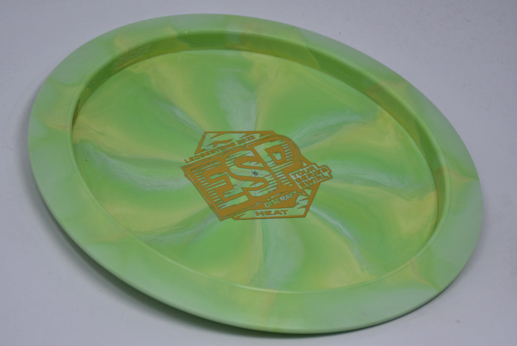 Buy Green Discraft LE ESP Tour Series Swirl Heat Ledgestone 2022 Distance Driver Disc Golf Disc (Frisbee Golf Disc) at Skybreed Discs Online Store