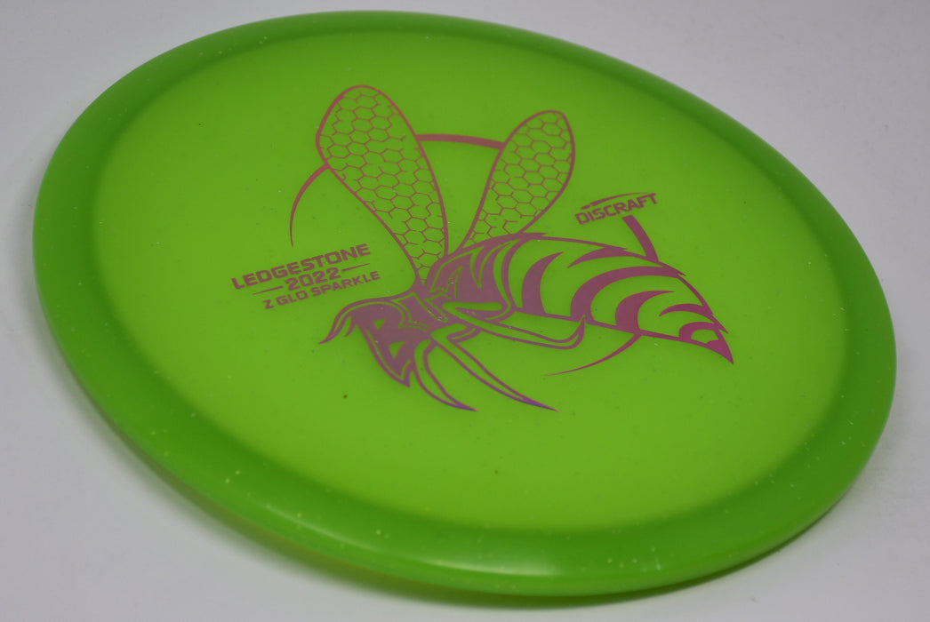 Buy Green Discraft LE Z Glo Sparkle Buzzz Ledgestone 2022 Midrange Disc Golf Disc (Frisbee Golf Disc) at Skybreed Discs Online Store
