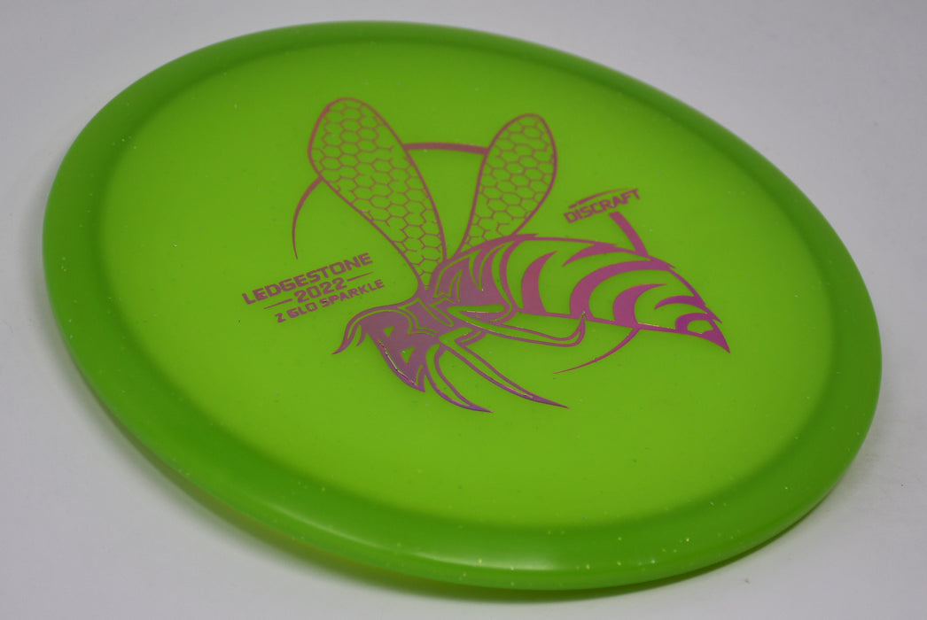 Buy Green Discraft LE Z Glo Sparkle Buzzz Ledgestone 2022 Midrange Disc Golf Disc (Frisbee Golf Disc) at Skybreed Discs Online Store