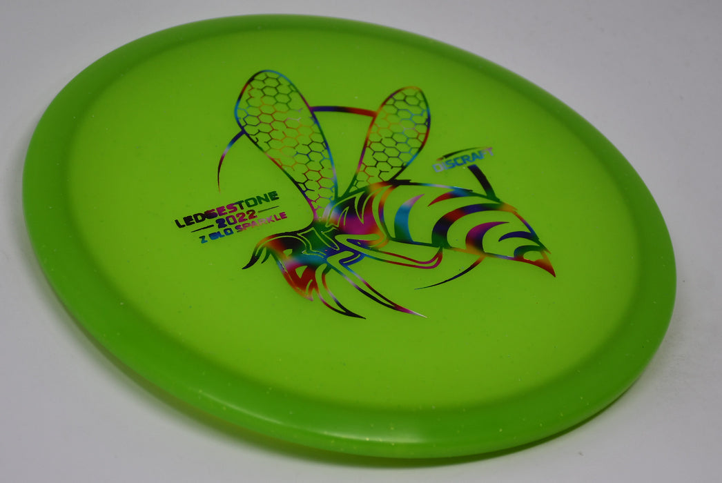 Buy Green Discraft LE Z Glo Sparkle Buzzz Ledgestone 2022 Midrange Disc Golf Disc (Frisbee Golf Disc) at Skybreed Discs Online Store