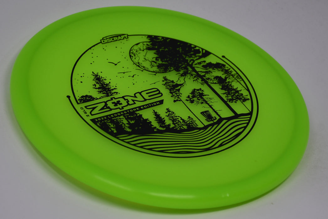 Buy Green Discraft LE Z Glo Zone Ledgestone 2022 Putt and Approach Disc Golf Disc (Frisbee Golf Disc) at Skybreed Discs Online Store