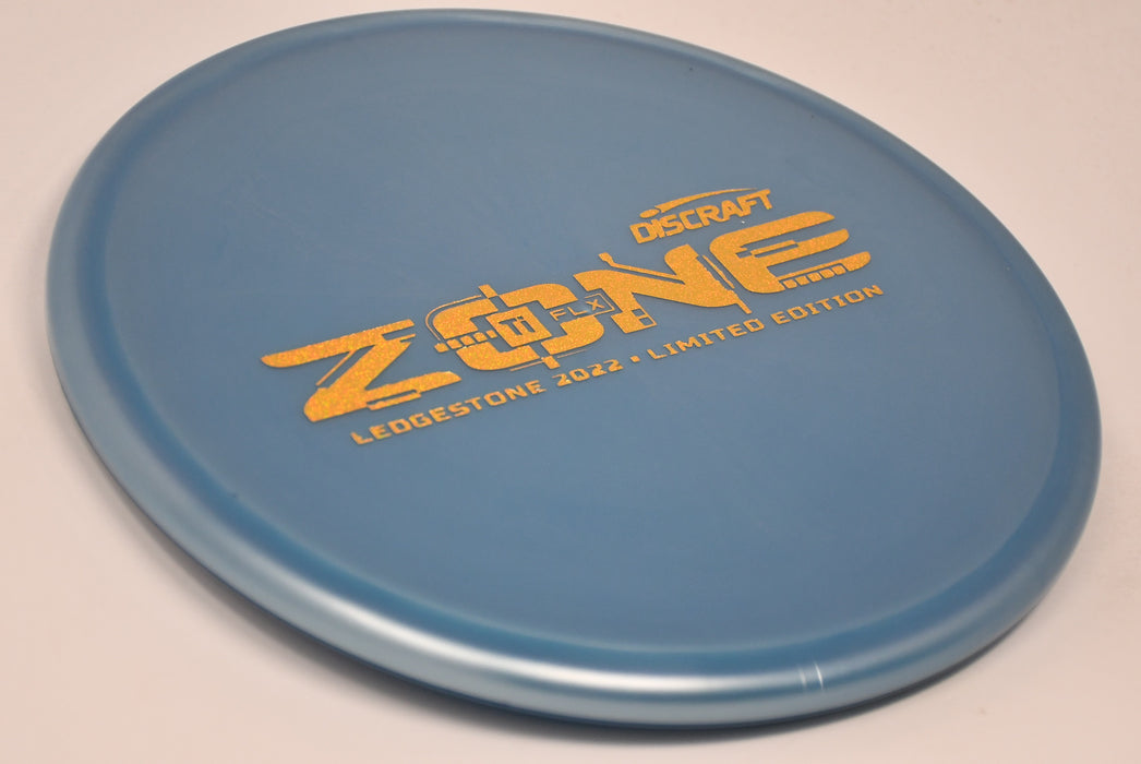 Buy Blue Discraft LE Titanium FLX Zone Ledgestone 2022 Putt and Approach Disc Golf Disc (Frisbee Golf Disc) at Skybreed Discs Online Store