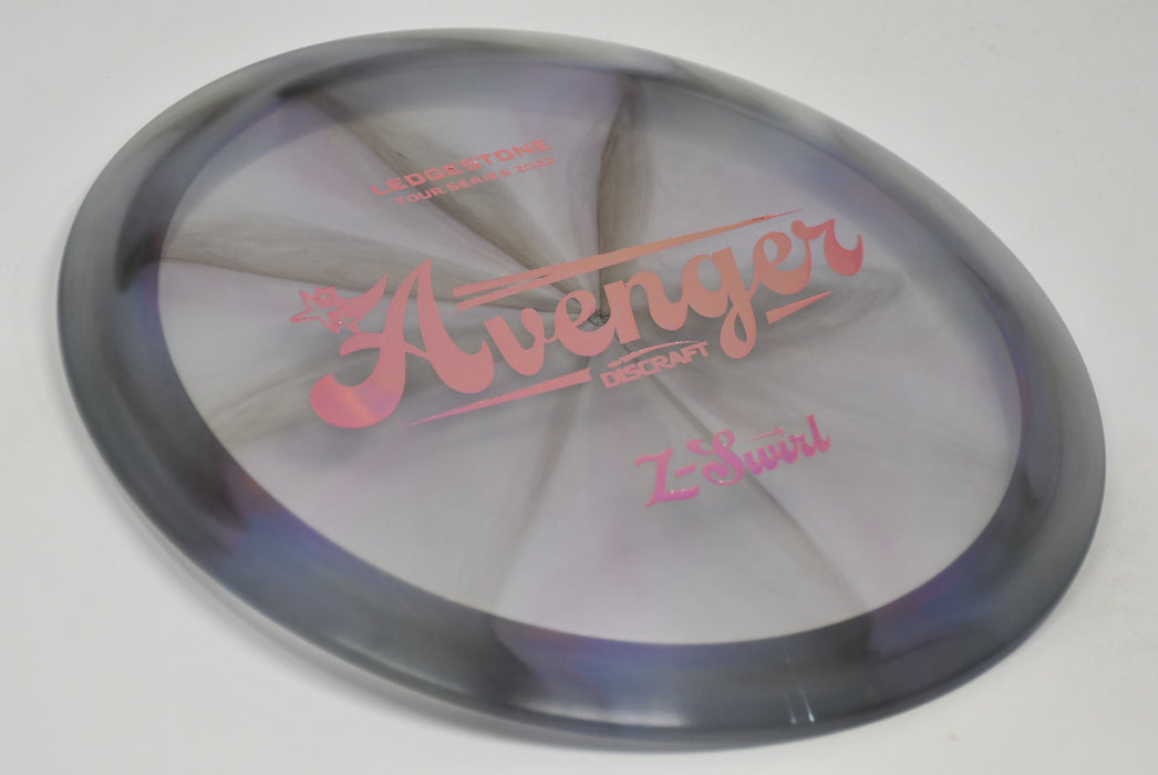 Buy Purple Discraft LE Z Swirl Tour Series Avenger Ledgestone 2022 Distance Driver Disc Golf Disc (Frisbee Golf Disc) at Skybreed Discs Online Store