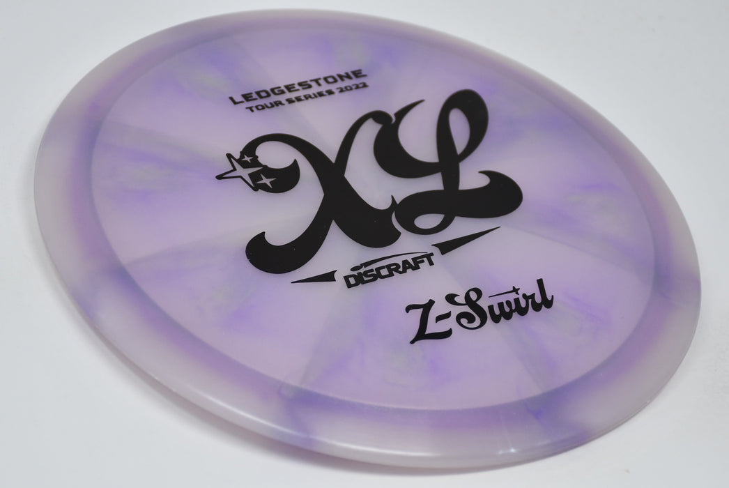 Buy Purple Discraft LE Z Swirl Tour Series XL Ledgestone 2022 Fairway Driver Disc Golf Disc (Frisbee Golf Disc) at Skybreed Discs Online Store