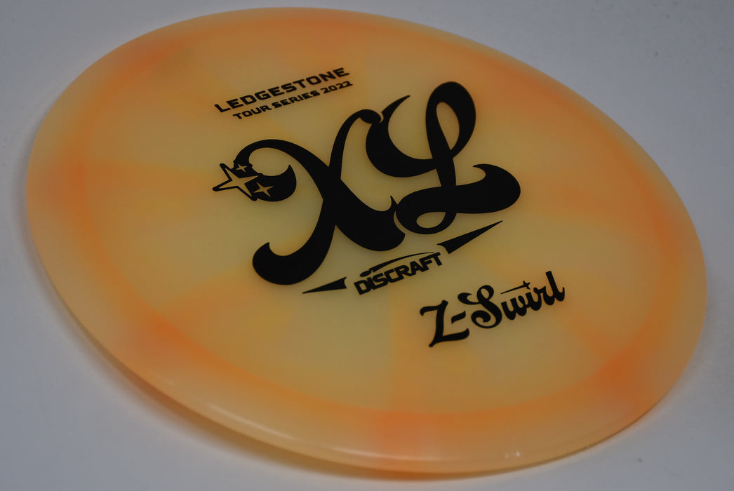 Buy Orange Discraft LE Z Swirl Tour Series XL Ledgestone 2022 Fairway Driver Disc Golf Disc (Frisbee Golf Disc) at Skybreed Discs Online Store