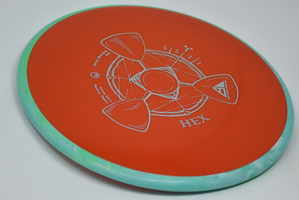 Buy Red Axiom Neutron Hex Midrange Disc Golf Disc (Frisbee Golf Disc) at Skybreed Discs Online Store