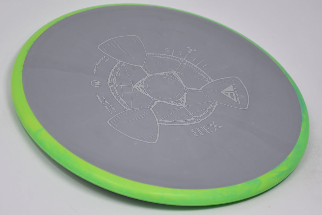 Buy Gray Axiom Neutron Hex Midrange Disc Golf Disc (Frisbee Golf Disc) at Skybreed Discs Online Store