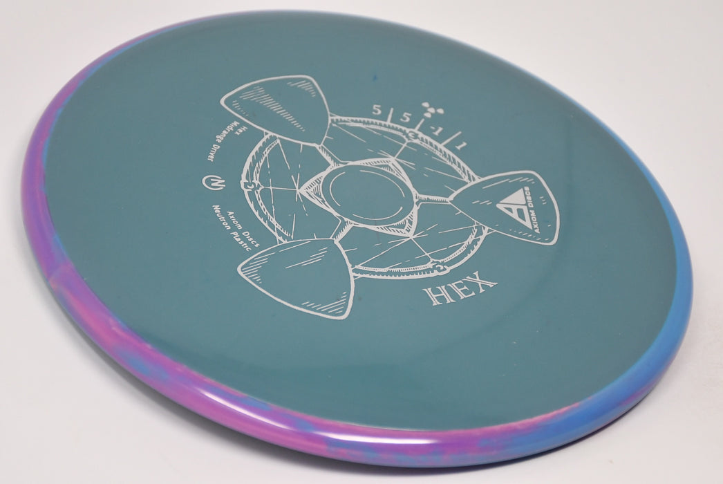 Buy Blue Axiom Neutron Hex Midrange Disc Golf Disc (Frisbee Golf Disc) at Skybreed Discs Online Store
