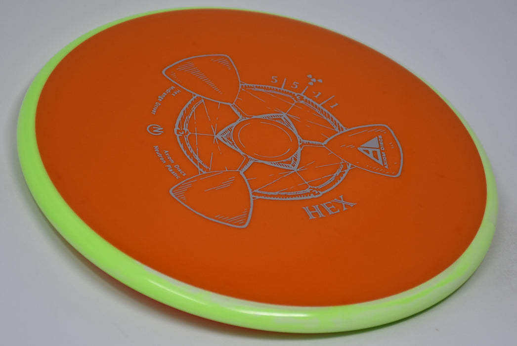 Buy Orange Axiom Neutron Hex Midrange Disc Golf Disc (Frisbee Golf Disc) at Skybreed Discs Online Store