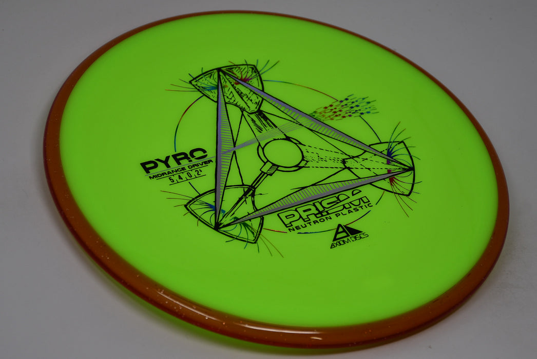 Buy Yellow Axiom Prism Neutron Pyro Midrange Disc Golf Disc (Frisbee Golf Disc) at Skybreed Discs Online Store