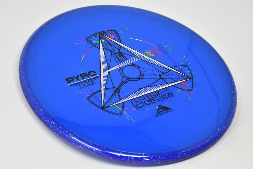 Buy Blue Axiom Prism Neutron Pyro Midrange Disc Golf Disc (Frisbee Golf Disc) at Skybreed Discs Online Store