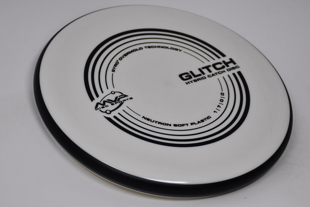 Buy White MVP Neutron Soft Glitch Putt and Approach Disc Golf Disc (Frisbee Golf Disc) at Skybreed Discs Online Store