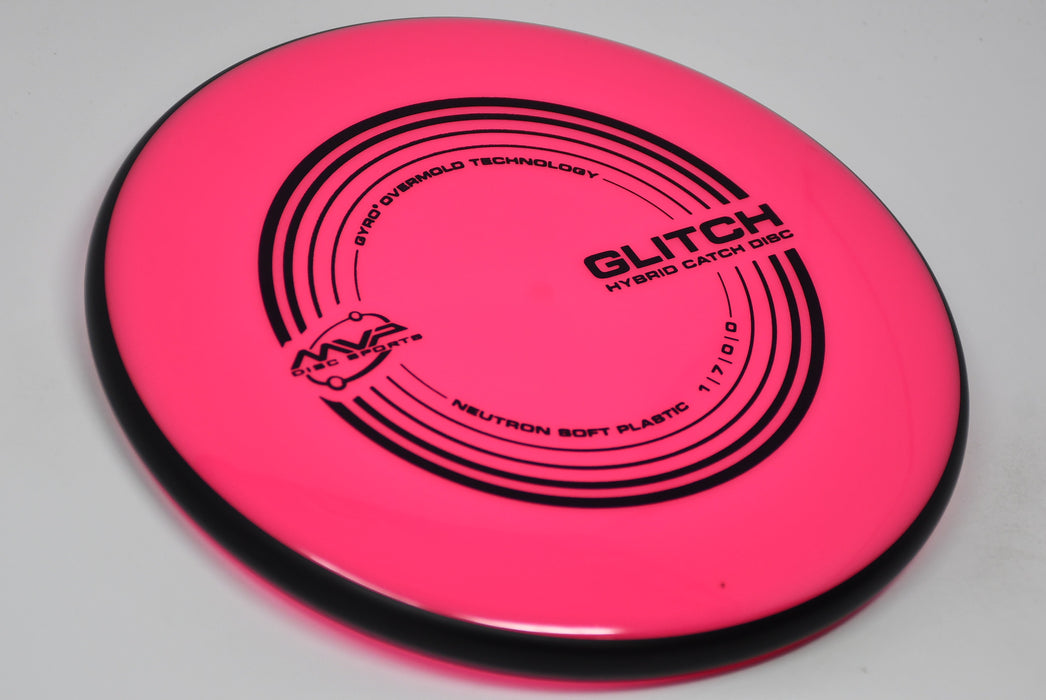 Buy Pink MVP Neutron Soft Glitch Putt and Approach Disc Golf Disc (Frisbee Golf Disc) at Skybreed Discs Online Store