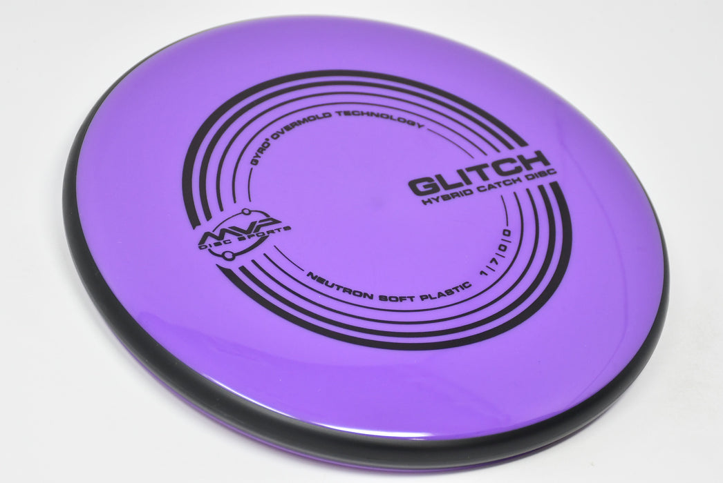 Buy Purple MVP Neutron Soft Glitch Putt and Approach Disc Golf Disc (Frisbee Golf Disc) at Skybreed Discs Online Store