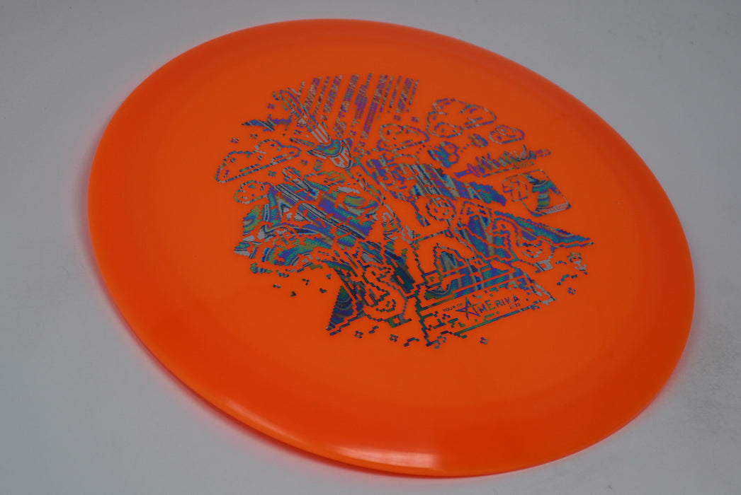 Buy Orange Westside Hybrid Sword The Master Sword - Erika Stinchcomb Distance Driver Disc Golf Disc (Frisbee Golf Disc) at Skybreed Discs Online Store