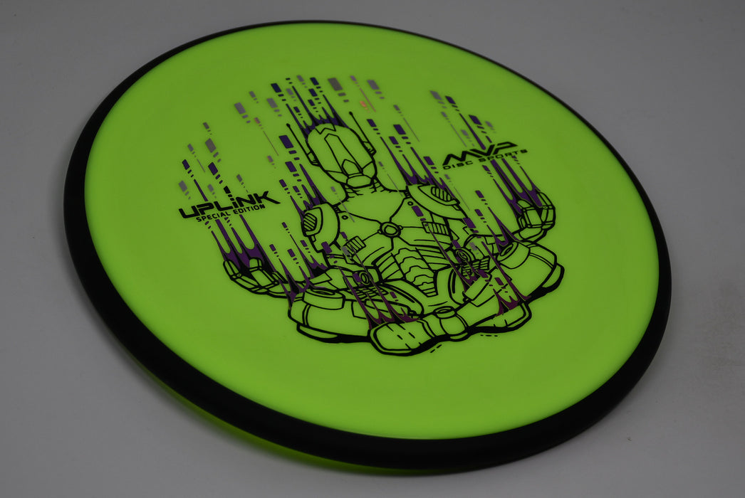 Buy Yellow MVP Neutron Uplink Special Edition Midrange Disc Golf Disc (Frisbee Golf Disc) at Skybreed Discs Online Store