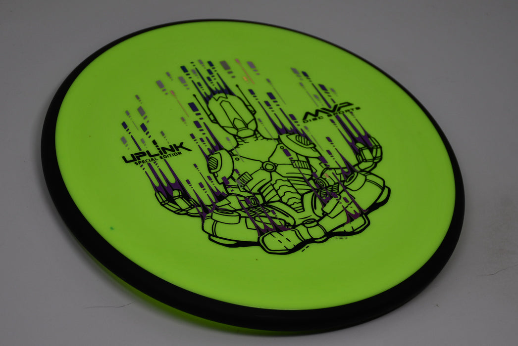 Buy Yellow MVP Neutron Uplink Special Edition Midrange Disc Golf Disc (Frisbee Golf Disc) at Skybreed Discs Online Store