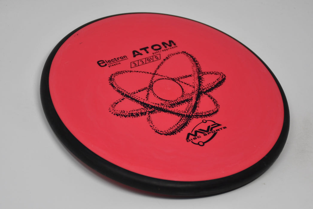 Buy Red MVP Electron Atom Putt and Approach Disc Golf Disc (Frisbee Golf Disc) at Skybreed Discs Online Store