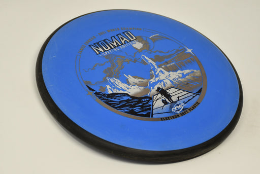 Buy Blue MVP Electron Soft Nomad James Conrad Special Edition Putt and Approach Disc Golf Disc (Frisbee Golf Disc) at Skybreed Discs Online Store