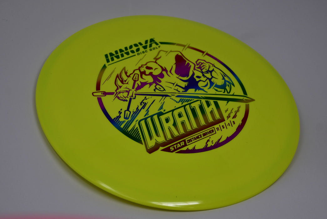 Buy Yellow Innova Star Wraith Distance Driver Disc Golf Disc (Frisbee Golf Disc) at Skybreed Discs Online Store