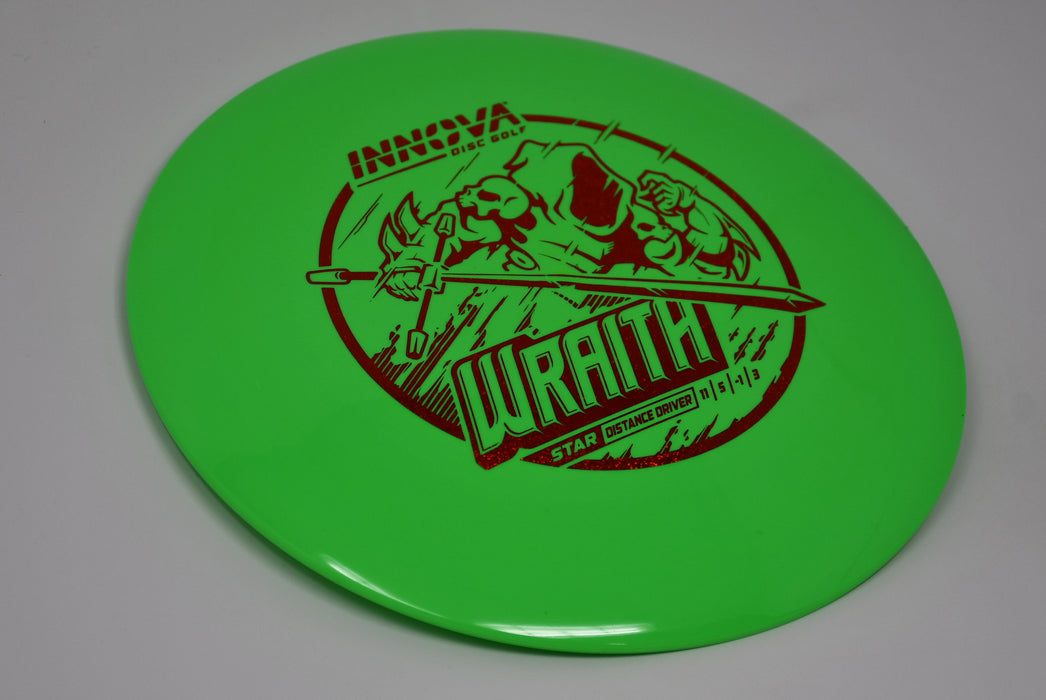 Buy Green Innova Star Wraith Distance Driver Disc Golf Disc (Frisbee Golf Disc) at Skybreed Discs Online Store