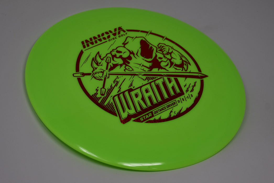 Buy Green Innova Star Wraith Distance Driver Disc Golf Disc (Frisbee Golf Disc) at Skybreed Discs Online Store