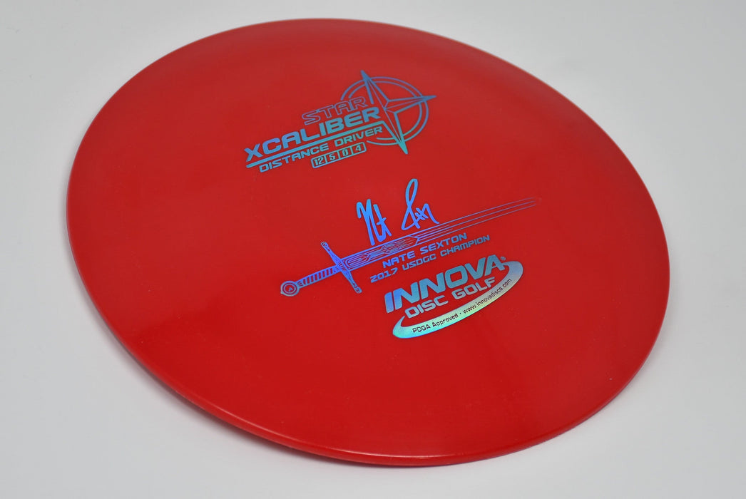 Buy Red Innova Star Xcaliber Distance Driver Disc Golf Disc (Frisbee Golf Disc) at Skybreed Discs Online Store