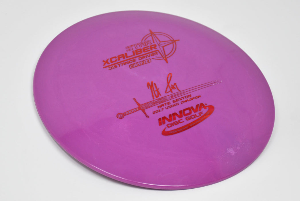 Buy Purple Innova Star Xcaliber Distance Driver Disc Golf Disc (Frisbee Golf Disc) at Skybreed Discs Online Store