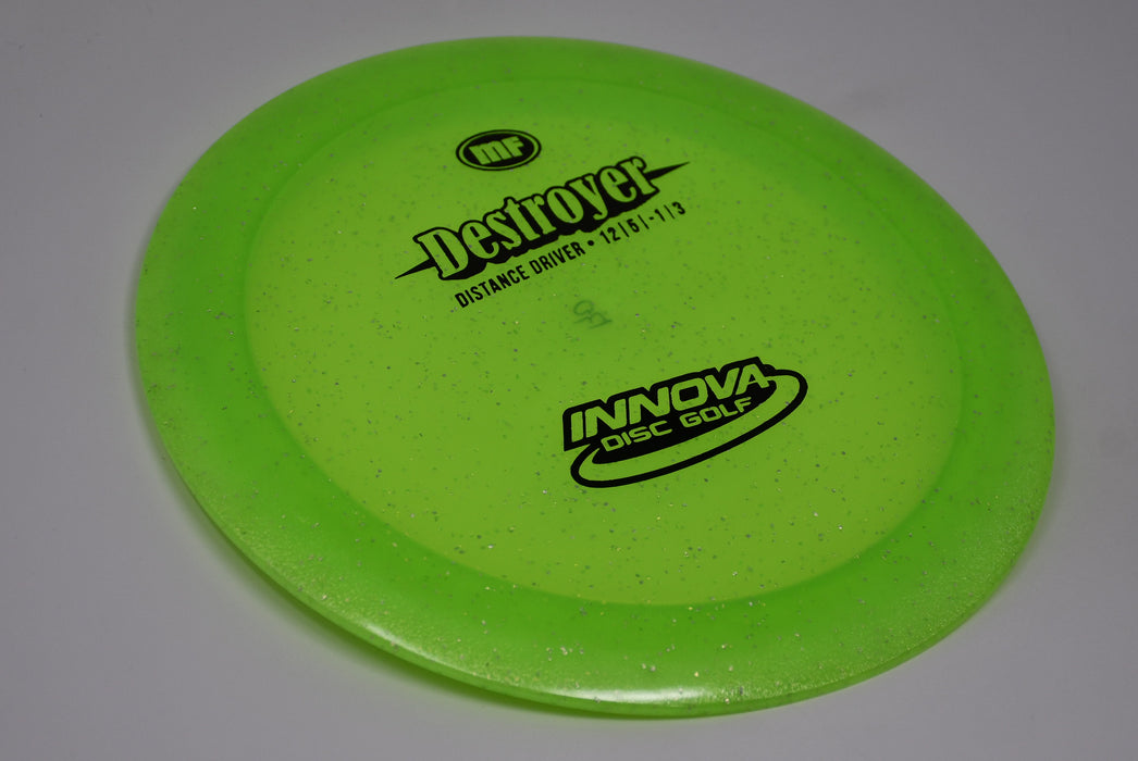 Buy Yellow Innova Metal Flake Destroyer Distance Driver Disc Golf Disc (Frisbee Golf Disc) at Skybreed Discs Online Store