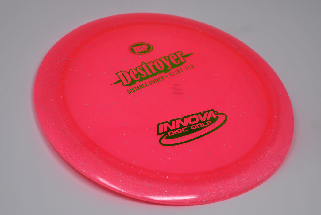 Buy Pink Innova Metal Flake Destroyer Distance Driver Disc Golf Disc (Frisbee Golf Disc) at Skybreed Discs Online Store