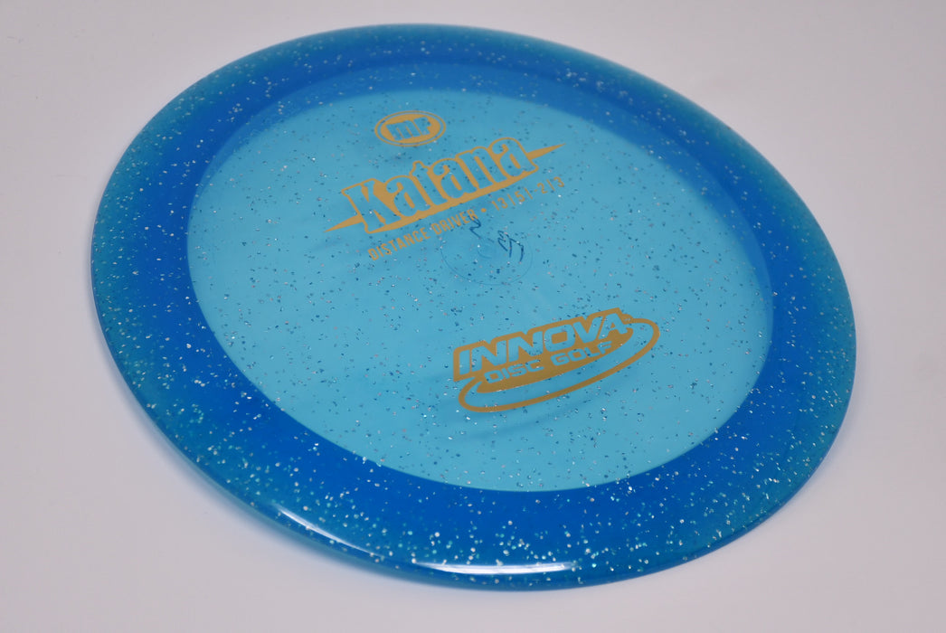 Buy Blue Innova Metal Flake Katana Distance Driver Disc Golf Disc (Frisbee Golf Disc) at Skybreed Discs Online Store