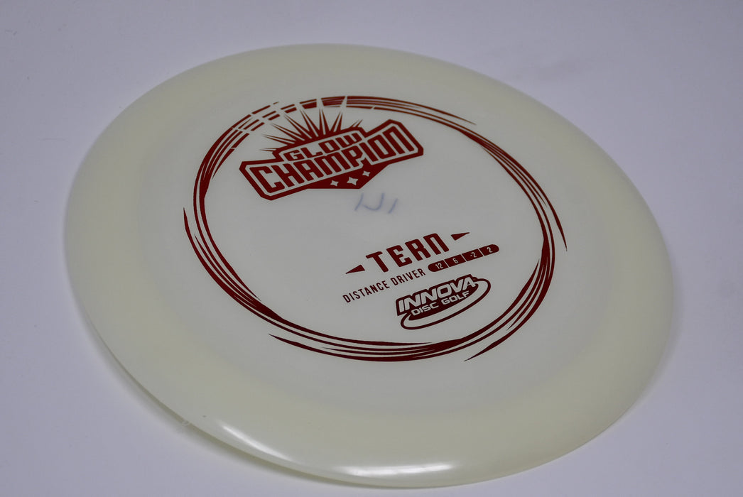 Buy White Innova Glow Champion Tern Distance Driver Disc Golf Disc (Frisbee Golf Disc) at Skybreed Discs Online Store