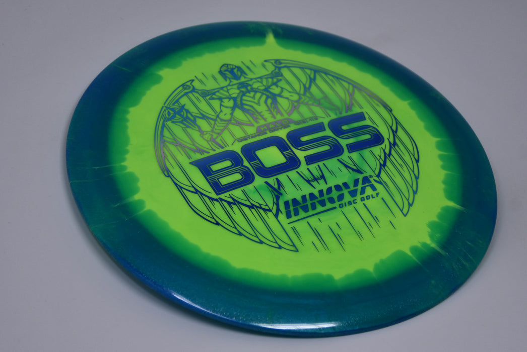 Buy Green Innova Halo Star Boss Distance Driver Disc Golf Disc (Frisbee Golf Disc) at Skybreed Discs Online Store