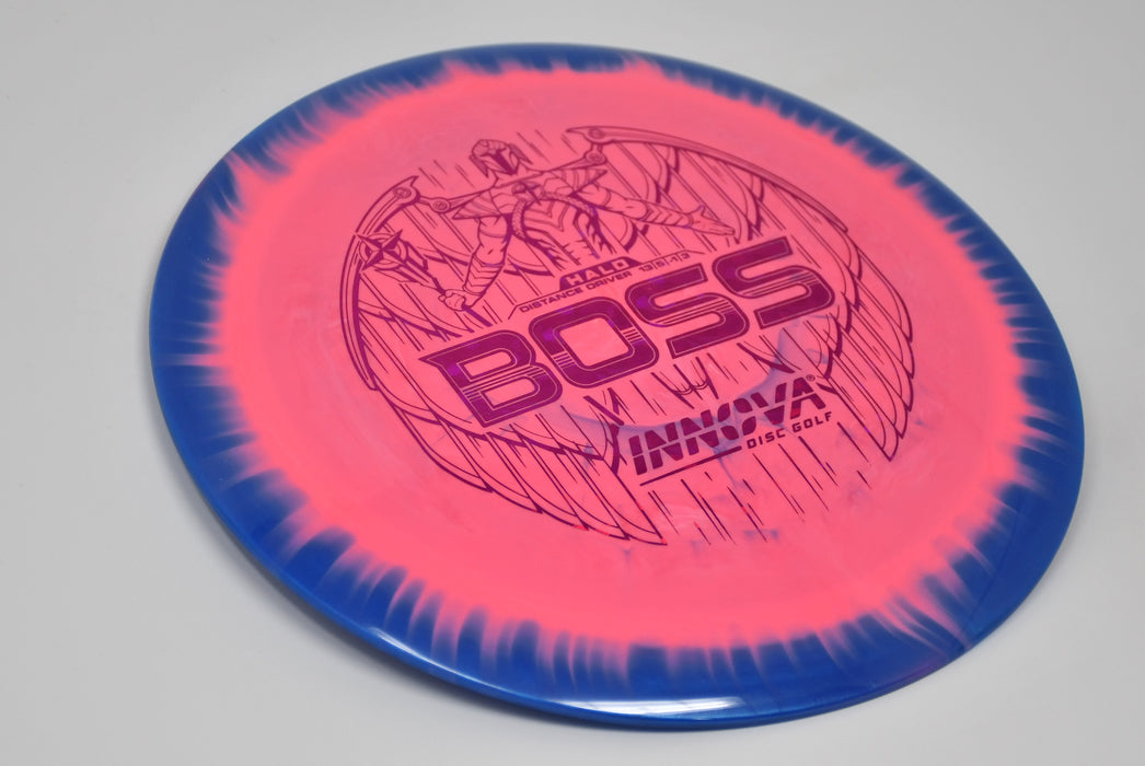 Buy Pink Innova Halo Star Boss Distance Driver Disc Golf Disc (Frisbee Golf Disc) at Skybreed Discs Online Store