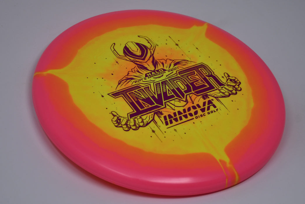 Buy Yellow Innova Halo Star Invader Putt and Approach Disc Golf Disc (Frisbee Golf Disc) at Skybreed Discs Online Store