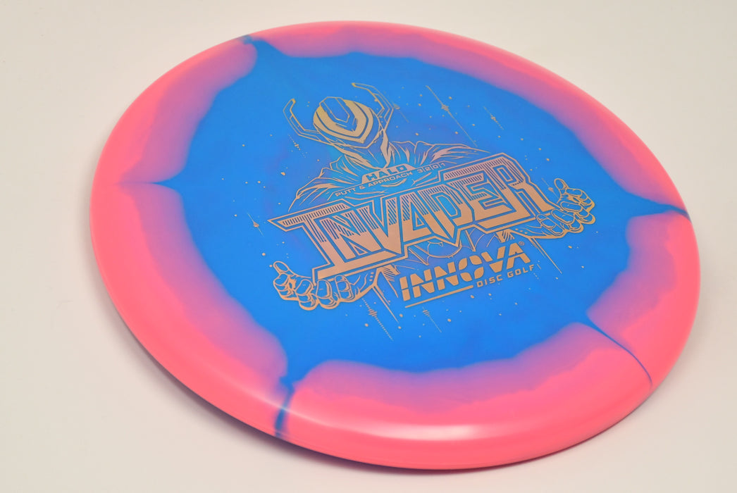 Buy Blue Innova Halo Star Invader Putt and Approach Disc Golf Disc (Frisbee Golf Disc) at Skybreed Discs Online Store
