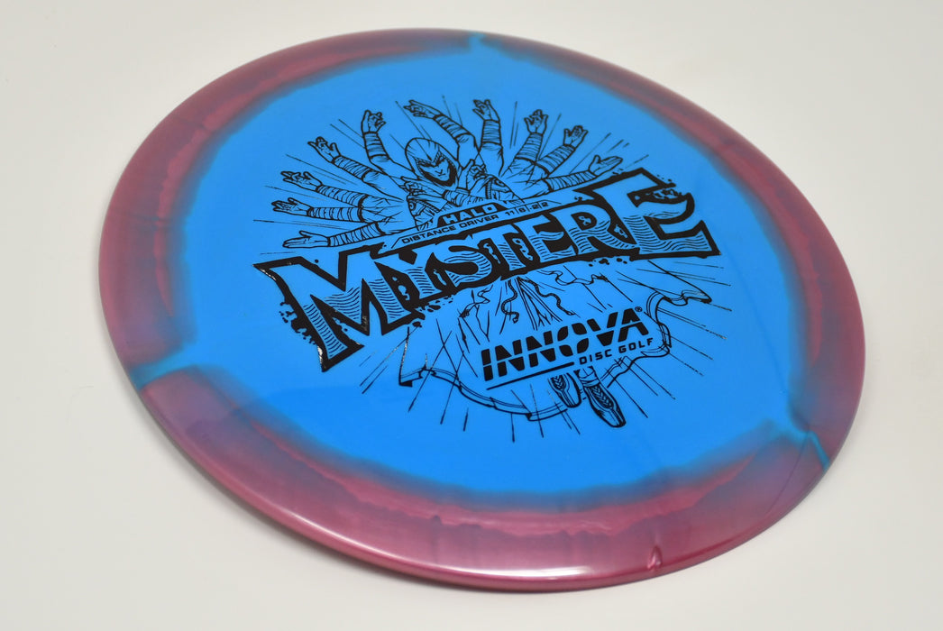 Buy Blue Innova Halo Star Mystere Distance Driver Disc Golf Disc (Frisbee Golf Disc) at Skybreed Discs Online Store