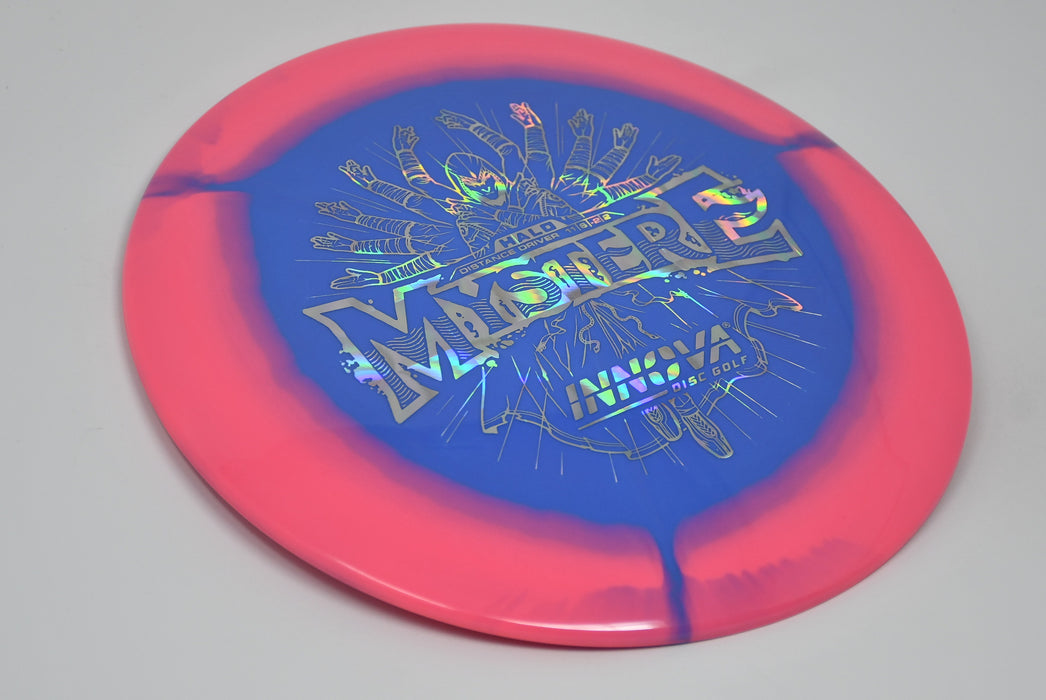 Buy Blue Innova Halo Star Mystere Distance Driver Disc Golf Disc (Frisbee Golf Disc) at Skybreed Discs Online Store