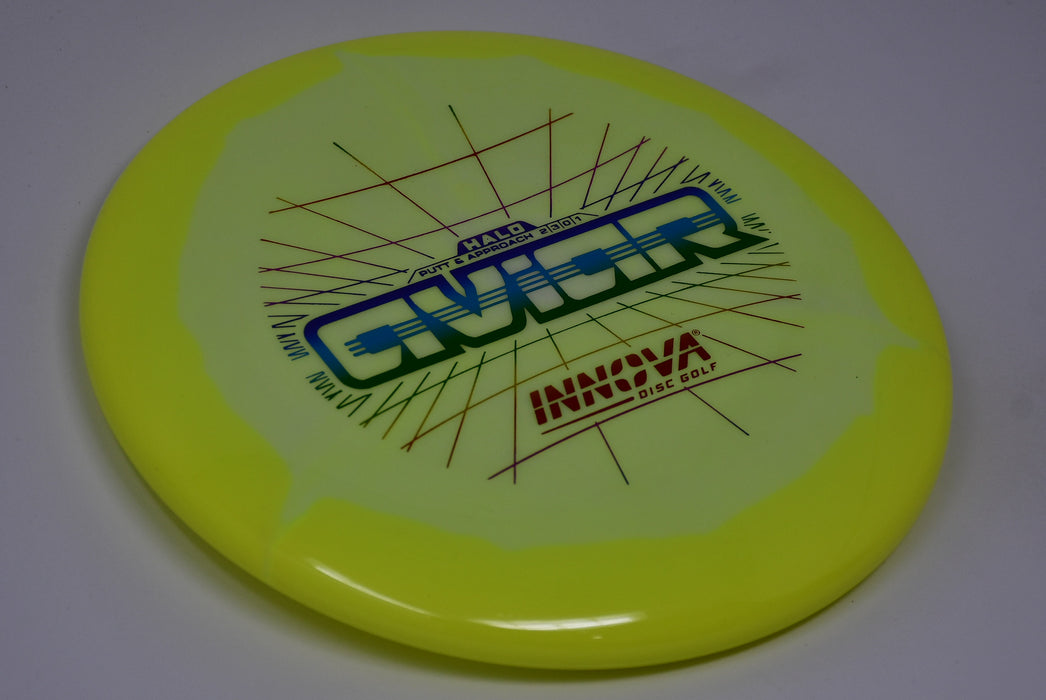 Buy Yellow Innova Halo Star Aviar Putt and Approach Disc Golf Disc (Frisbee Golf Disc) at Skybreed Discs Online Store
