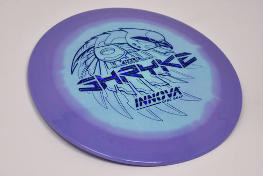 Buy Blue Innova Halo Star Shryke Distance Driver Disc Golf Disc (Frisbee Golf Disc) at Skybreed Discs Online Store