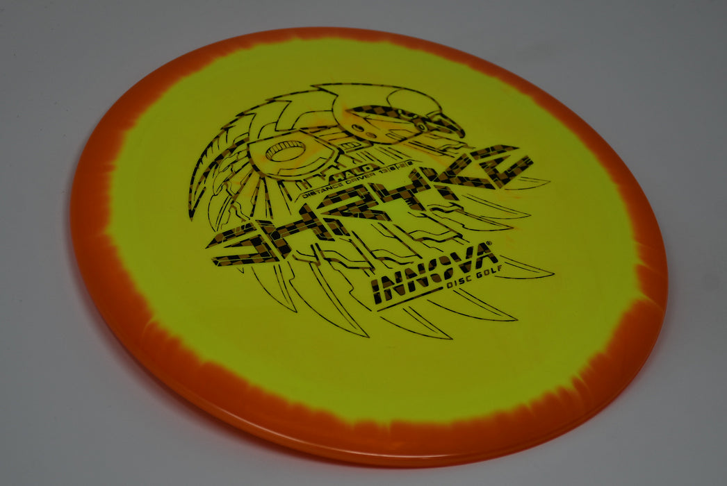 Buy Yellow Innova Halo Star Shryke Distance Driver Disc Golf Disc (Frisbee Golf Disc) at Skybreed Discs Online Store